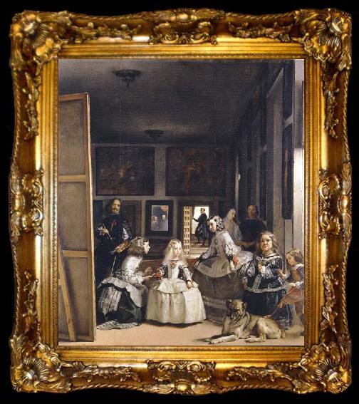 framed  Diego Velazquez Las Meninas, ta009-2
